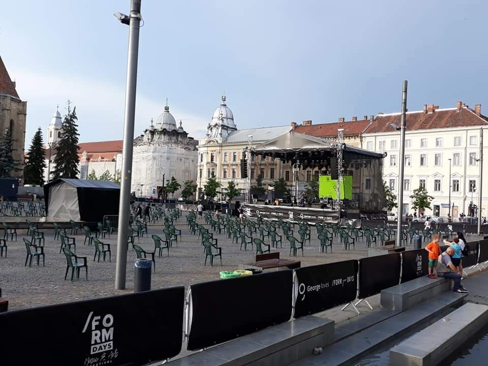 Piata Unirii din CLuj Napoca