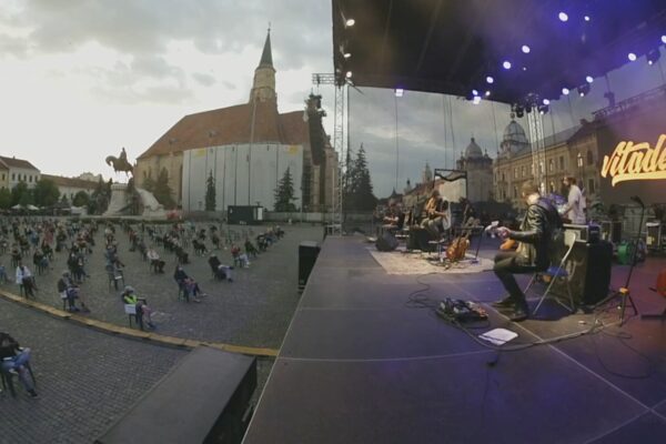 Vița de Vie, primul concert din centrul Clujului după pandemie – VIDEO