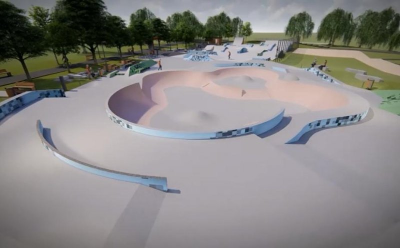 Cum va arăta cel mai nou parc al Clujului! Tinerii îl vor lua cu asalt!