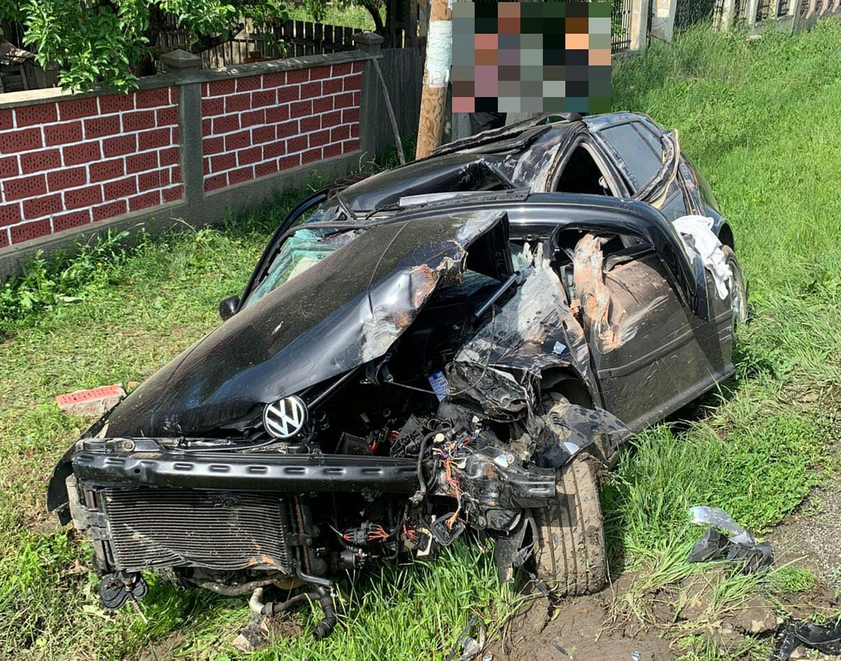 Accident mortal la Căianu! Un bărbat de 60 de ani a murit!