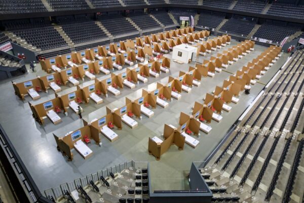 Exercițiu de imagine sau frica de Covid19! Spitalul de campanie de la Sala Polivalentă va fi desființat