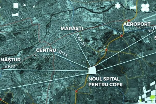 Se realizează investigarea geotehnică a terenului și documentațiile topografice și cadastrale pentru Spitalul Pediatric Monobloc Cluj