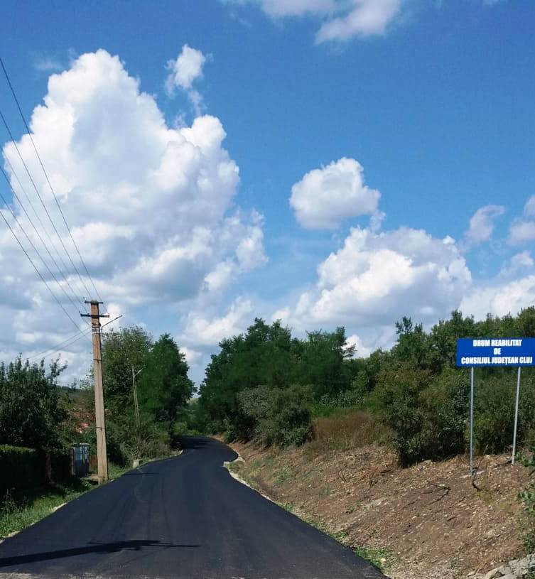 Asfaltarea DJ 109V Satu Lung – Giula a fost finalizată