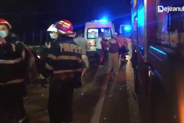 Grav accident pe centura de la Gherla. Un copil de șapte ani a murit