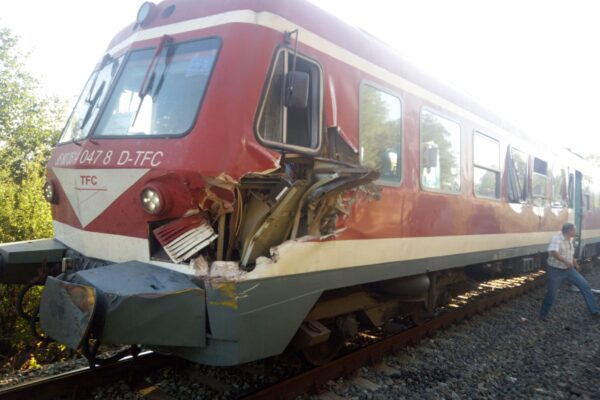 Accident de tren la Negreni.
