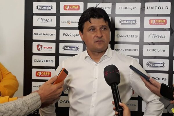Dezastru la U Cluj. Adrian Falub și-a dat demisia după două meciuri dezastruoase