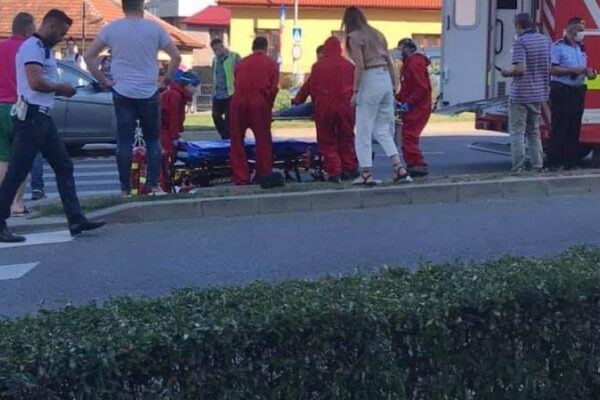 Accident pe Calea Turzii. O femeie a fost lovită pe trecerea de pietoni – FOTO