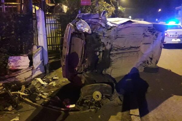 Accident grav în Cluj Napoca! Șoferul era rupt de beat și a fugit de la fața locului!