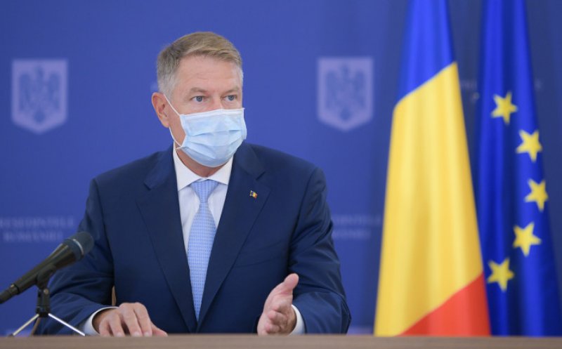 Măsuri extreme anti-COVID anunțate de Iohannis: masca obligatorie peste tot, toate școlile închise, iar circulația pe timpul nopții restricționată