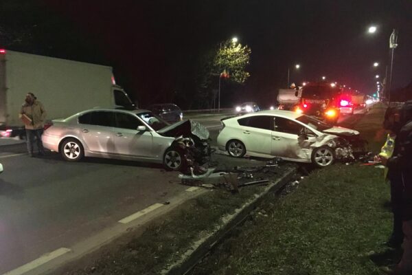 Accident rutier in localitatea Floresti. A fost la un pas de o mare tragedie!