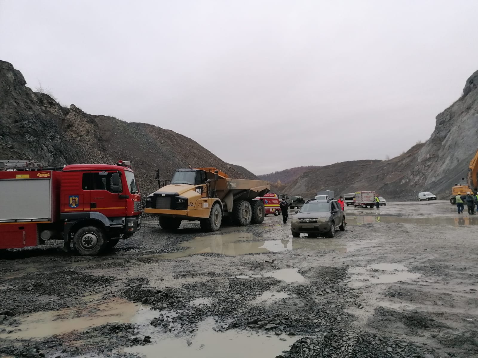 Accident de muncă la cariera de la Morlaca! Destinul a fost tragic pentru angajat