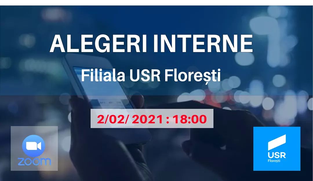 Alegeri interne cu un singur candidat la șefia filialei USR Florești