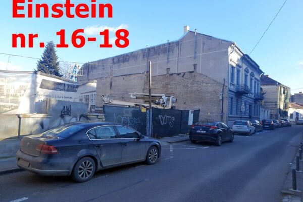 Centrul Clujului dispare încet, încet, sub talpa mafiei imobiliare. Strada Einstein dărâmată bucată cu bucată