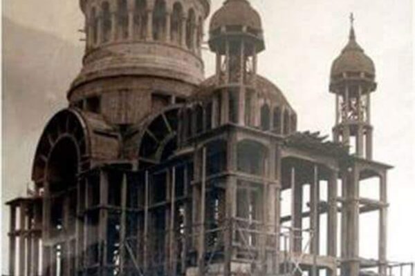 Frumoasa Catedrală din Cluj Napoca. Fotografie inedită de la momentul construcției