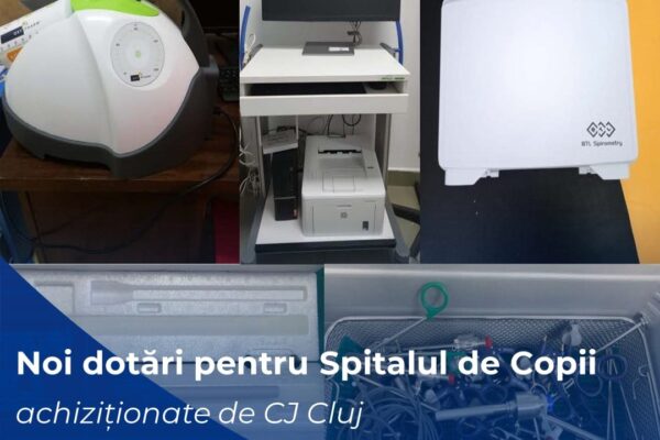 Dotări de ultimă generație la Spitalul de Copii din Cluj