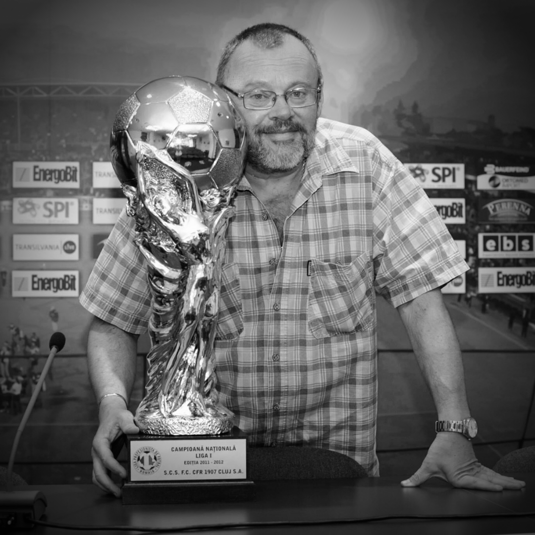 Zi tristă în familia campioanei CFR Cluj. A murit Zoli Cantor, unul dintre cei mai dedicați suporteri