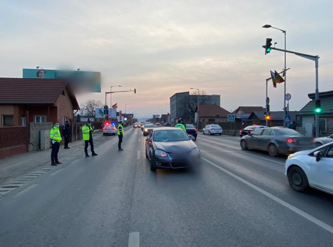 ACCIDENT grav în Florești. Pieton lovit în plin de o mașină, trafic blocat