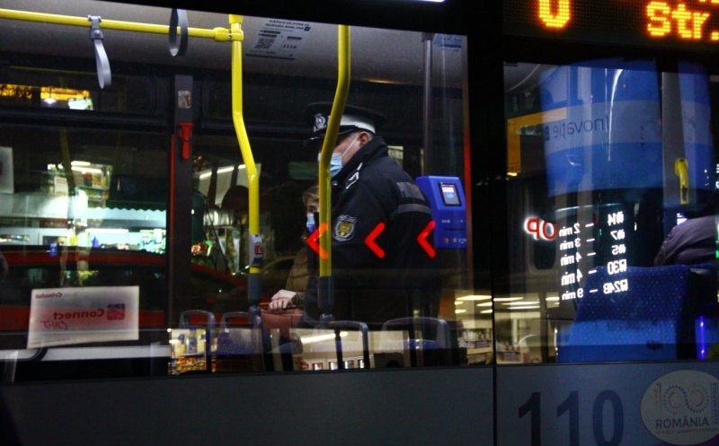 Clujenii care nu purtau mască, vânați de polițiști în autobuze și magazine! S-au dat amenzi de zeci de mii de lei