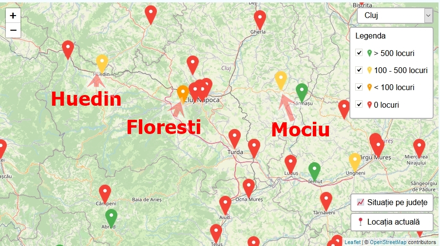 Platforma de vaccinare îi minte pe români. Oamenii nu se pot programa deși apar locuri libere