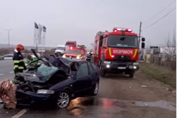 Accident mortal între Cluj și Florești. O femeie nu a avut nicio șansă de supraviețuire
