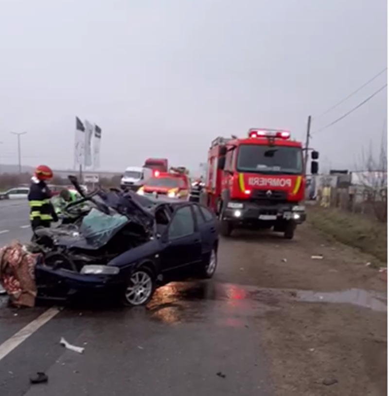 Accident mortal între Cluj și Florești. O femeie nu a avut nicio șansă de supraviețuire