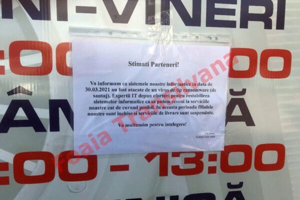 Sumă astronomică cerută de hackeri pentru deblocarea serverelor. Unix Auto este în continuare închisă
