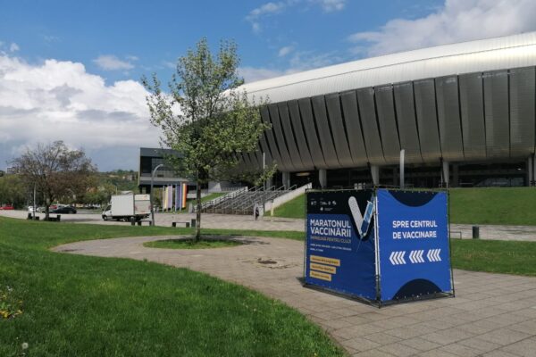 Sala Polivalentă din Cluj-Napoca, pregătită pentru Maratonul de Vaccinare din acest weekend!