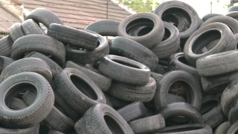 La Apahida începe colectarea lunară a cauciucurilor uzate