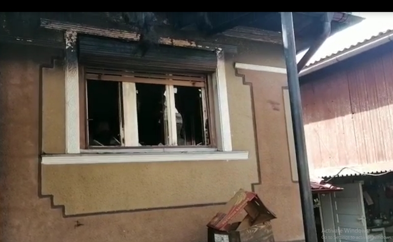 Incendiu de Paște. Sărbători nefericite pentru o familie din Huedin