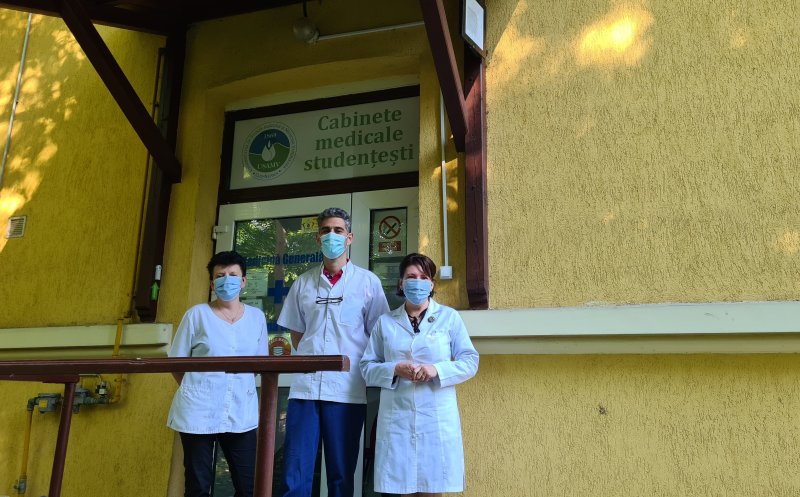Centru de vaccinare împotriva COVID-19 pentru studenții de la USAMV Cluj, înființat în campus