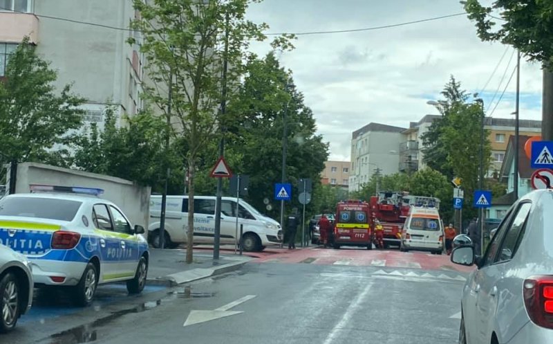 Incendiu la un apartament pe str. Fabricii de Zahăt. Trei persoane rănite