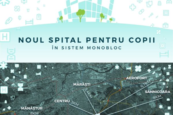 28 de oferte înscrise la concursul internațional de soluții pentru proiectarea Spitalului Pediatric Monobloc din Cluj