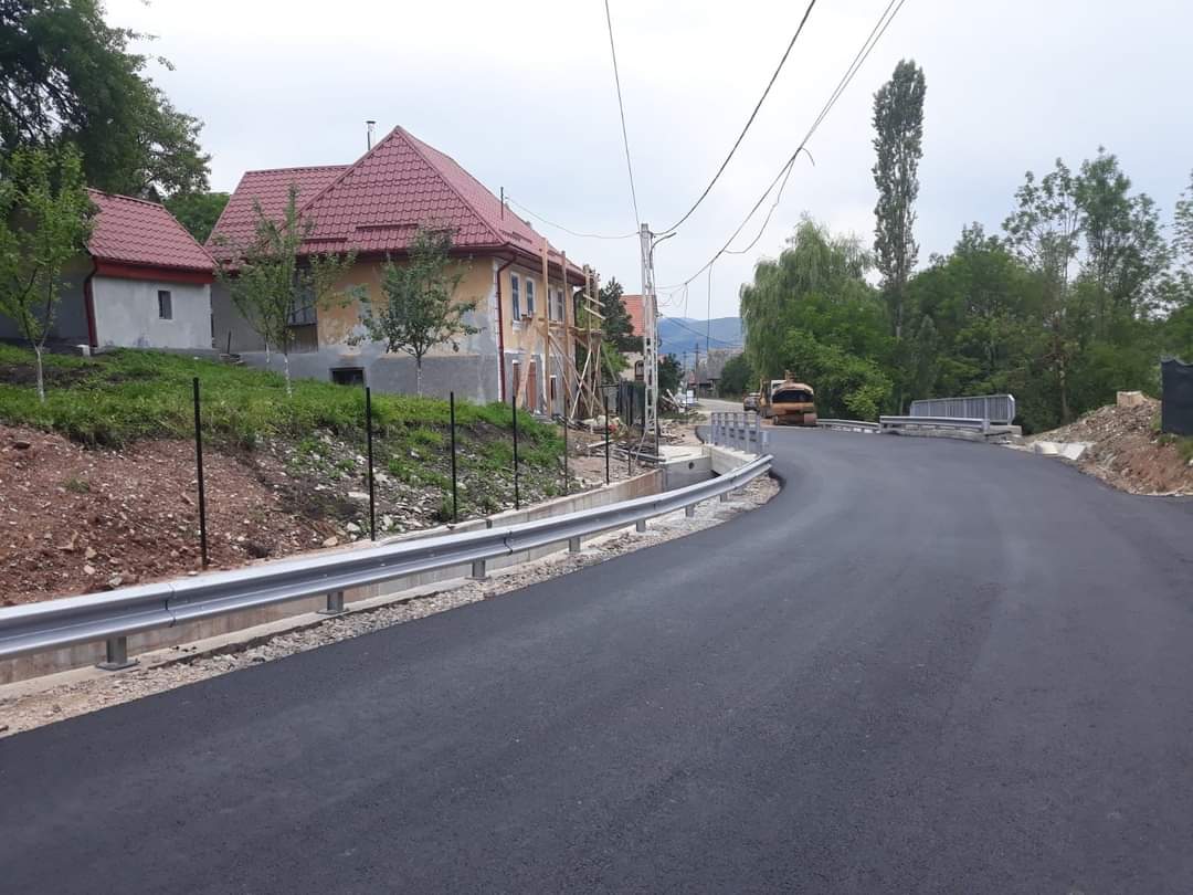 Cu o investiție de peste 1.2 milioane de lei, podul din satul Văleni a fost finalizat