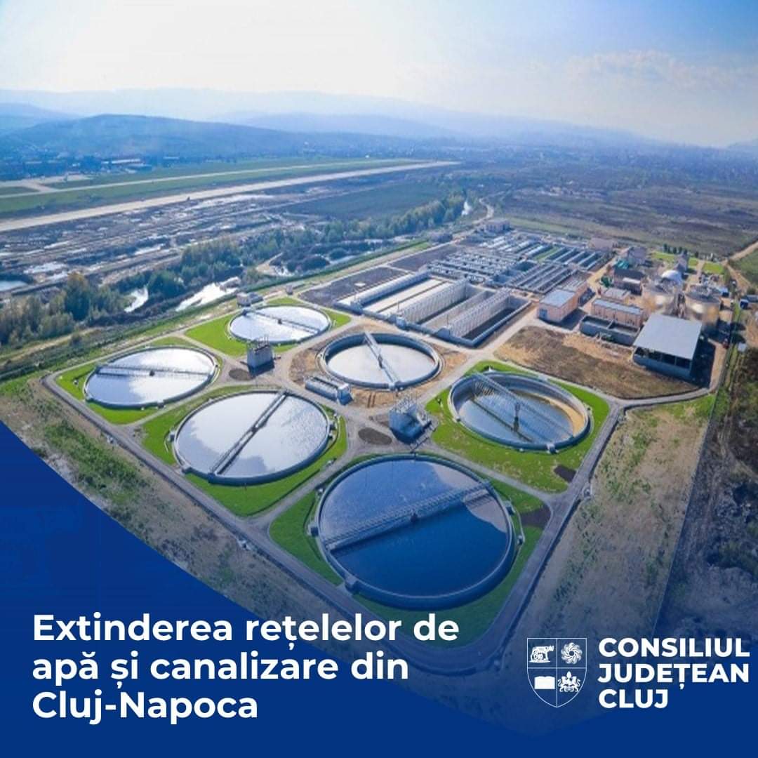 Rețelele de apă și canalizare din Cluj-Napoca, extinse pe fonduri europene