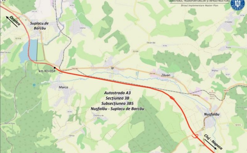 Încă 13 km din Autostrada Transilvania intră în șantier