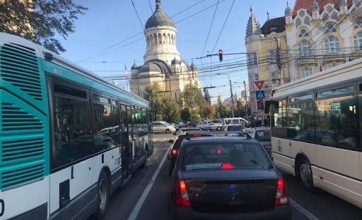 Boc a explicat în ce condiții s-ar putea închide traficul în centrul Clujului, pe modelul orașelor europene