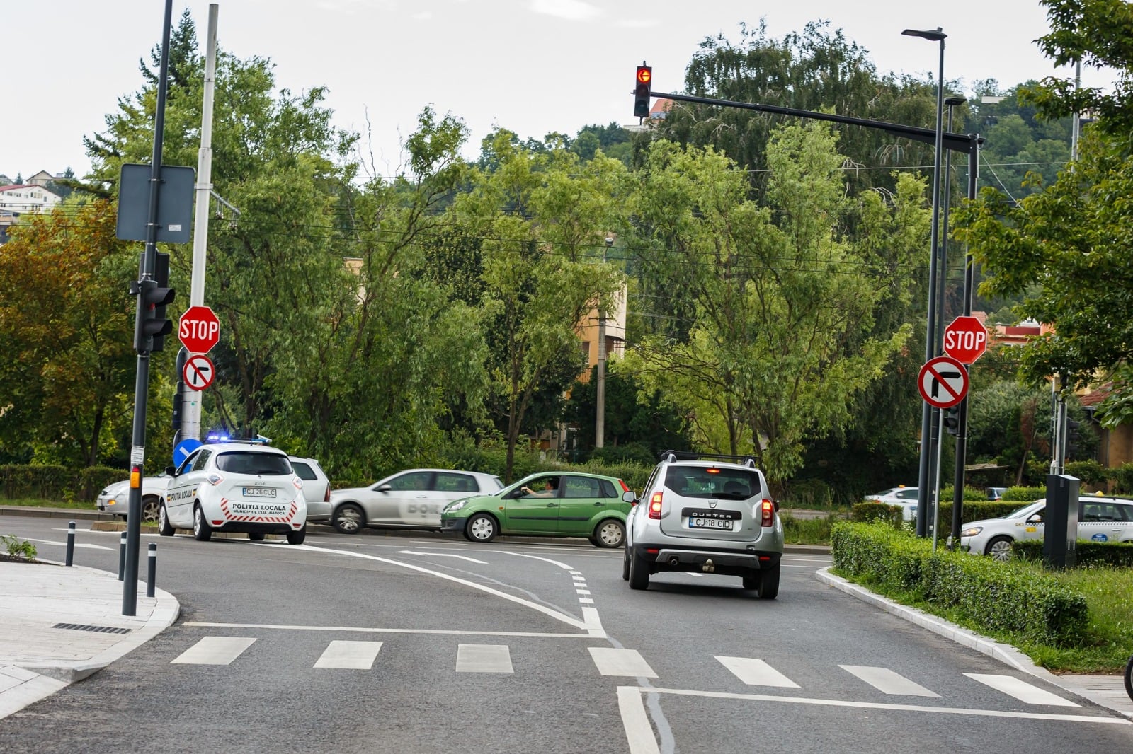 Cum se schimbă circulația pe străzile adiacente din zona Parcului Central din Cluj-Napoca