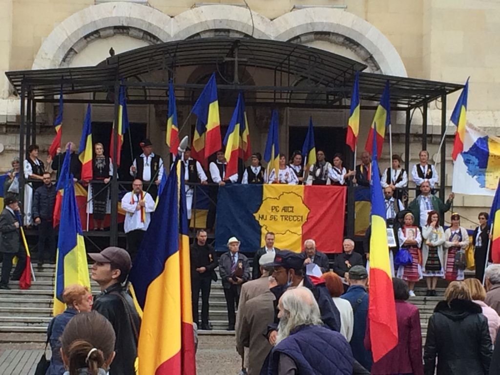 Românii refugiați din cauza Dictatului de la Viena din 1940, comemorați la Cluj-Napoca de o un grup mic de clujeni