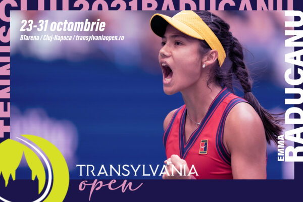 Noua senzație a tenisului feminin, Emma Răducanu, vine la Cluj, pentru Transylvania Open WTA250, alături de Simona Halep