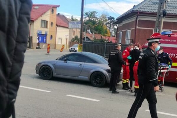 Șofer drogat în Gilău. A adormit cu capul pe volan. Totul s-a petrecut pe Drumul Național