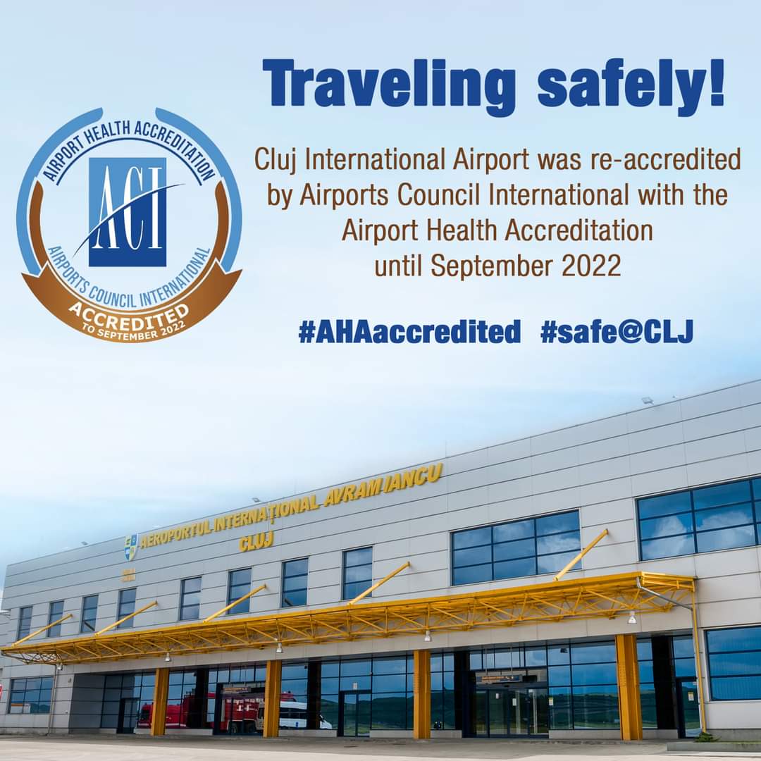 Aeroportul Internațional „Avram Iancu”, încă un  premiu internațional. Singurul aeroport din România care a primit acest titlu