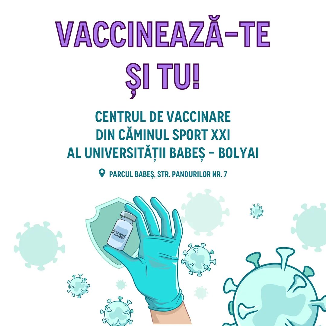UBB Cluj a lansat un centru de testare și vaccinare împotriva COVID-19