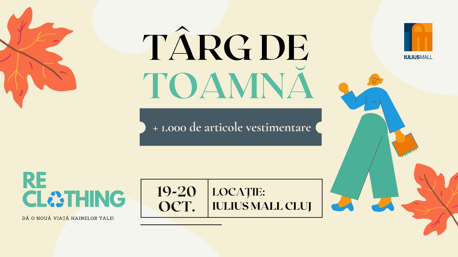 Un altfel de „yard selling” în Iulius Mall Cluj: weekend cu antichități, urmat de #ReClothing