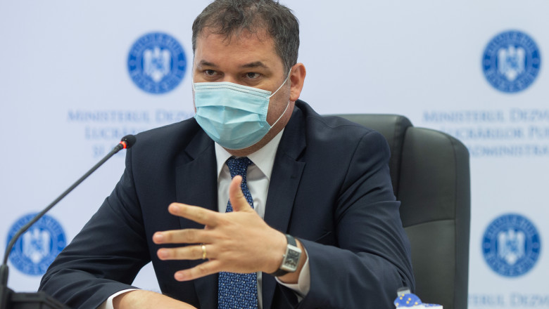 Ministrul interimar al Sănătății: „Nu am ajuns în vârful valului 4”
