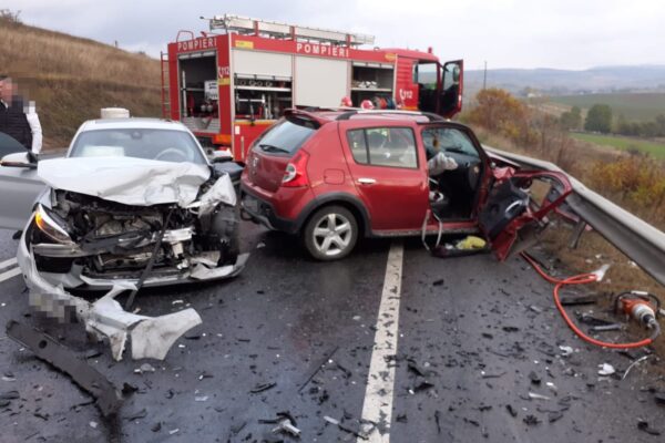 Accident rutier mortal pe DN1 E60, între localitățile Izvorul Crișului și Păniceni