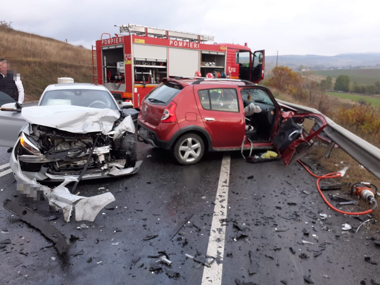 Accident rutier mortal pe DN1 E60, între localitățile Izvorul Crișului și Păniceni