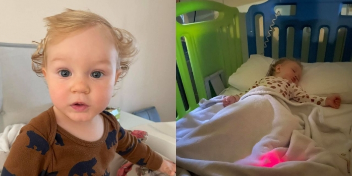 Patrick, un înger de abia 1 an, are nevoie de sprijin! O formă de cancer îi afectează ochiul drept în proporție de 50%