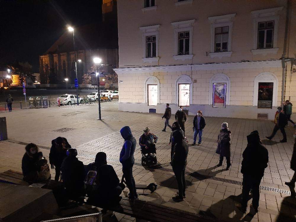 Eșec total la protestul anti-PNL de la Cluj. Interesul a fost zero