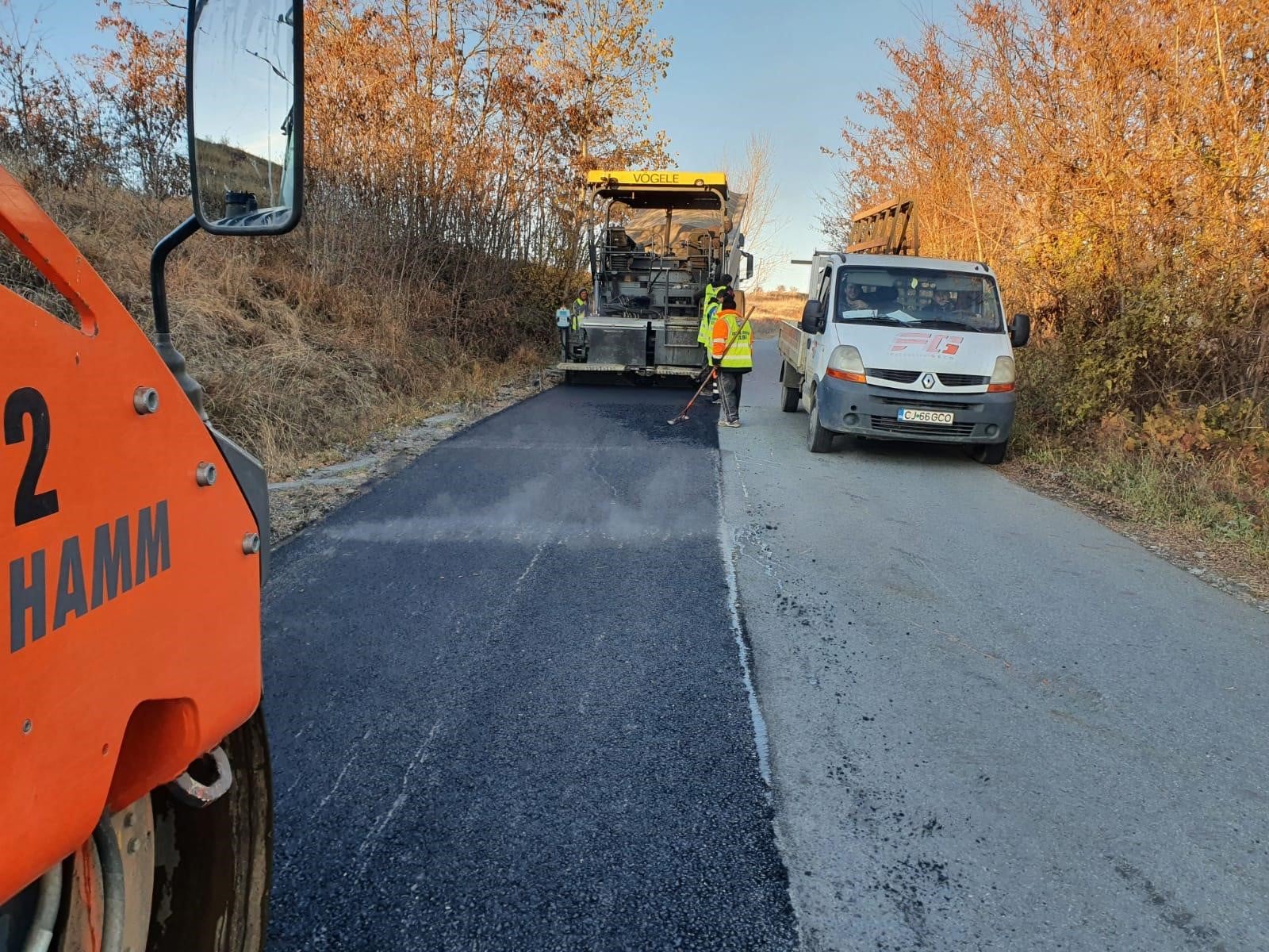Încă un drum județean de 17 km intră în reparații la Cluj
