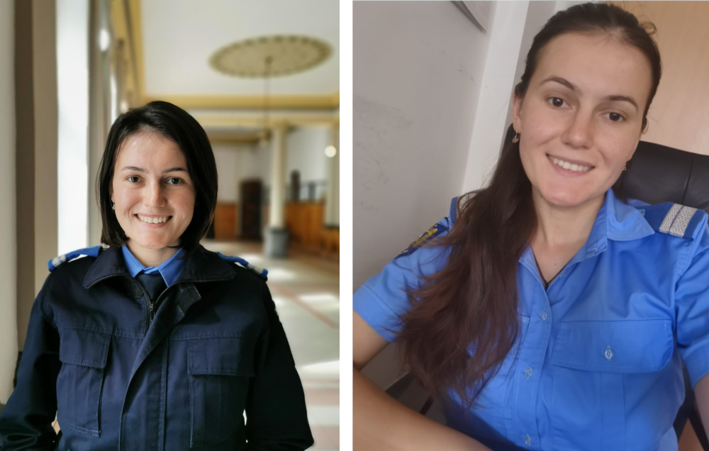 Solidaritate. O tânără jandarm din Cluj și-a donat părul pentru susținerea femeilor care luptă cu cancerul
